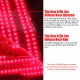 360 Full Body Red Light Therapy Bed Blanket Pain Reliefs LED Light Bag Near Infrared Therapy Sleeping Pod