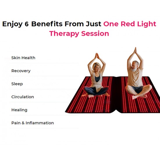 360 Full Body Red Light Therapy Bed Blanket Pain Reliefs LED Light Bag Near Infrared Therapy Sleeping Pod