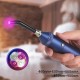 Portable Red Light Infrared Therapy Device - Handheld Sore and Canker Lip Therapy Wand for Oral Health and Pain Relief