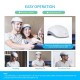 Laser Helmet for Hair Regrowth - 180 LED Lights Infrared Hair Growth Cap, Anti-Hair Loss Therapy and Massage Machine