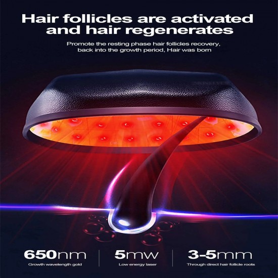 Red Light Therapy Cap with 266 Lasers - Professional Hair Treatment for Hair Loss and Regrowth