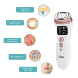 Mini HIFU Machine - Ultrasound RF EMS Microcurrent Skin Care Device for Lifting, Firming, and Rejuvenation