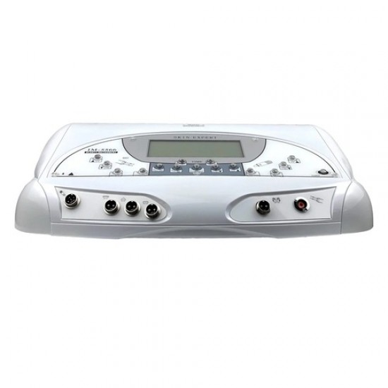 Skin Expert IM-5566 Ultrasonic Face and Body Massage Machine - BIO Microcurrent Skin Lifting, Wrinkle Removal, Magic Gloves, and Skin Scrubber