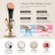 HIFU Face Skin Care EMS Facial Lifting Massager - LED Photon Wrinkle Remover, Hot Compress, 1200Hz Vibration Anti-Aging Device