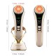 HIFU Face Skin Care EMS Facial Lifting Massager - LED Photon Wrinkle Remover, Hot Compress, 1200Hz Vibration Anti-Aging Device