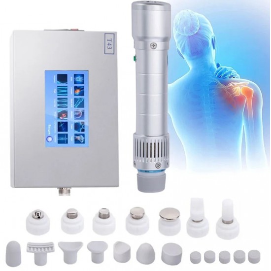 Shockwave Therapy Machine with 11 Heads - ED Treatment, Pain Relief, and Physiotherapy Body Therapeutic Apparatus