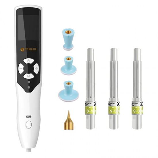 Professional Ozone Fibroblast Cold Plasma Pen - Wart, Freckle, Wrinkle Removal, Mole and Dark Spot Remover, Face and Eyelid Lifting