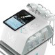 6-in-1 Oxygen Hydro facial Machine - Deep Cleaning, Skin Whitening, Aqua Dermabrasion, and Blackhead Removal Beauty Device